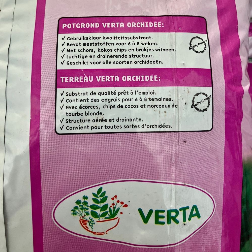Terreau Orchidée Terre D'Auguste 6L - Substrat Premium Pour Rempotage - Qualité Supérieure