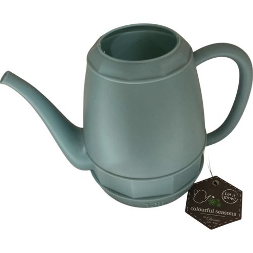 Arrosoir Plastique Bleu Clair 1,8 Litres -Decoris