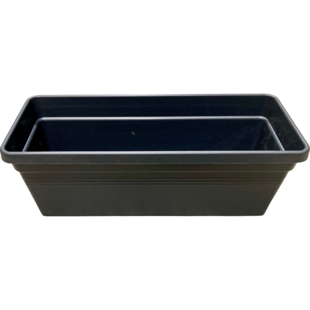 Jardinière Balconnière 40CM LIVING Noir